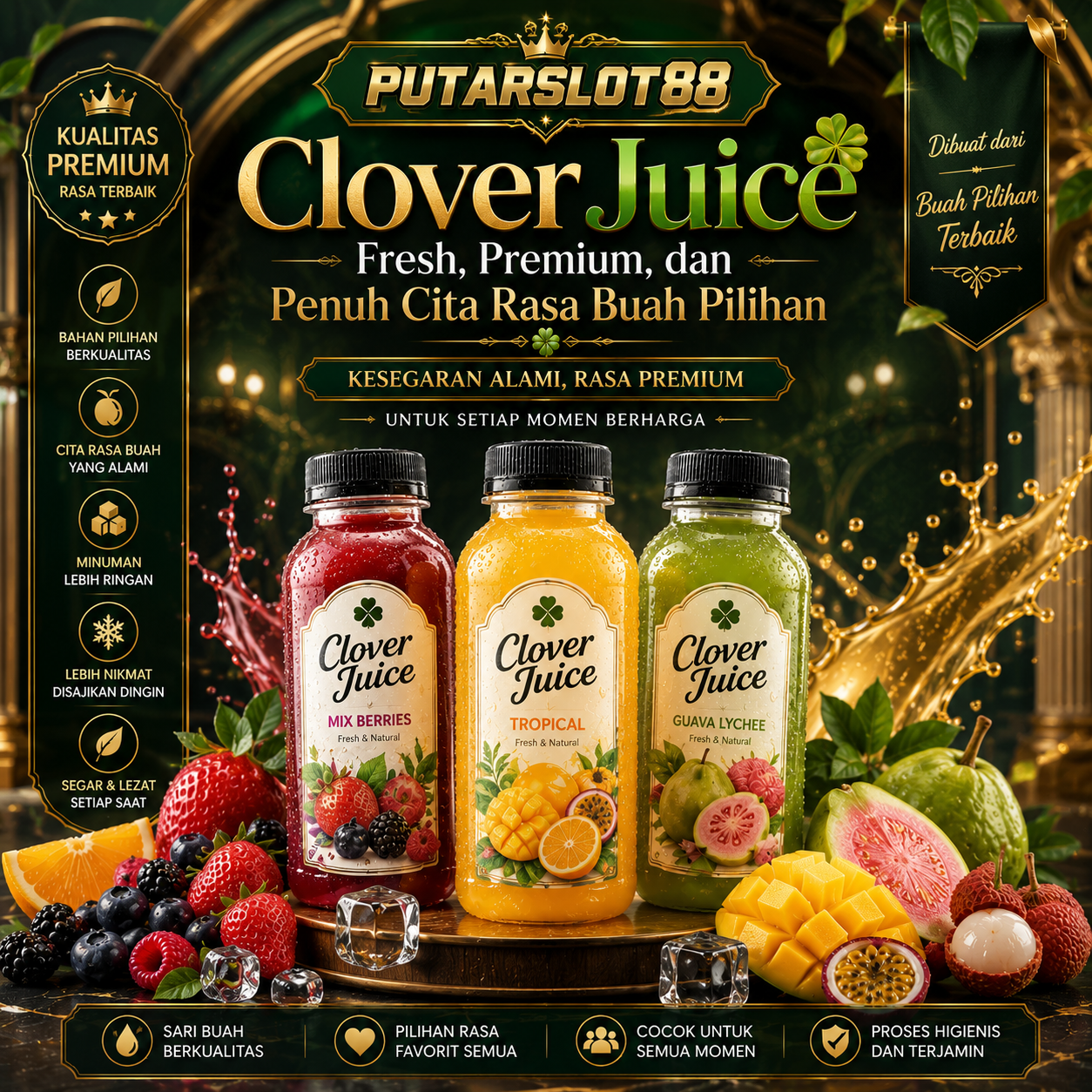 PUTARSLOT88 CloverJuice  Fresh, Premium, dan Penuh Cita Rasa Buah Pilihan